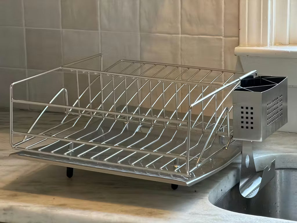 Rohan Dish Drainer | Stainless Steel Dish Rack Drainer | Zojila