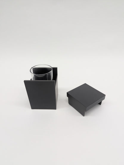 Bath Set Black & Black