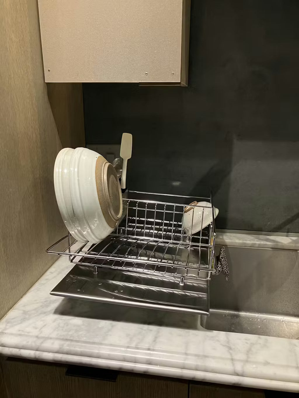 Rohan Dish Drainer | Stainless Steel Dish Rack Drainer | Zojila