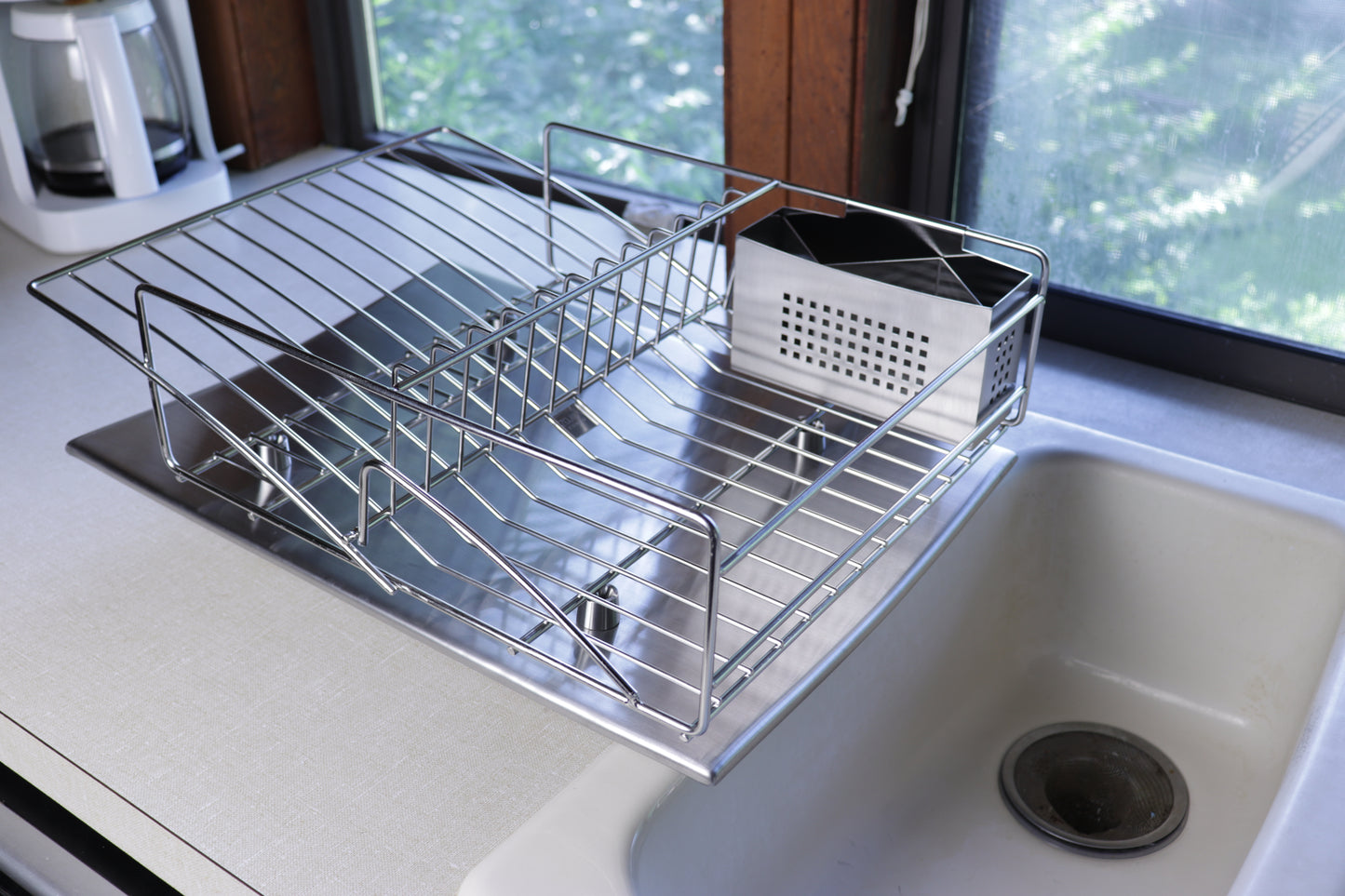 Rohan Stainless Steel Dish Drainer – Factory Second