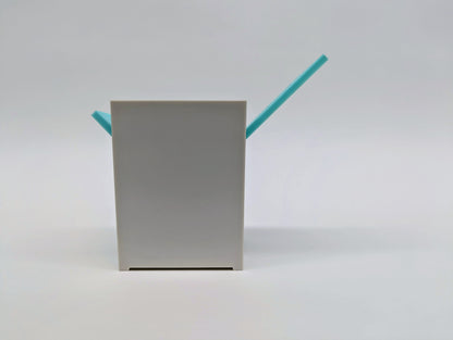 Bath Set Turquoise & Ivory