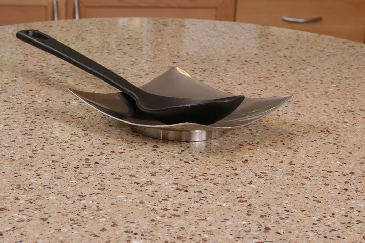 Zojila.com : Calicut Spoon Rest, Countertop Cooking Utensil Holder Stainless steel : Kitchen & Dining