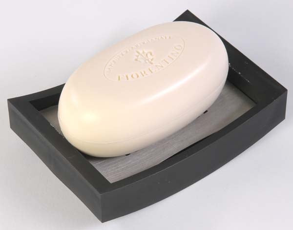 Zojila.com: Sonoma Soap Dish : Stylish Curved Soap, scrubber, soap sponge holder with removable perforated dish: Bath & Kitchen