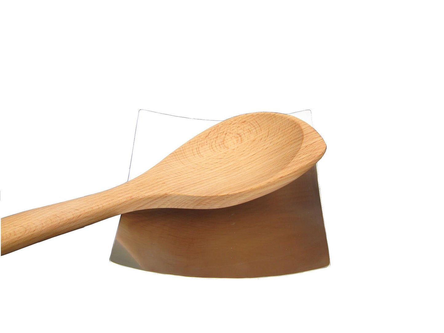 Wooden Cooking Utensils with Holder & Spoon Rest