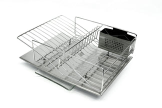 Rohan Dish Drainer | Stainless Steel Dish Rack Drainer | Zojila