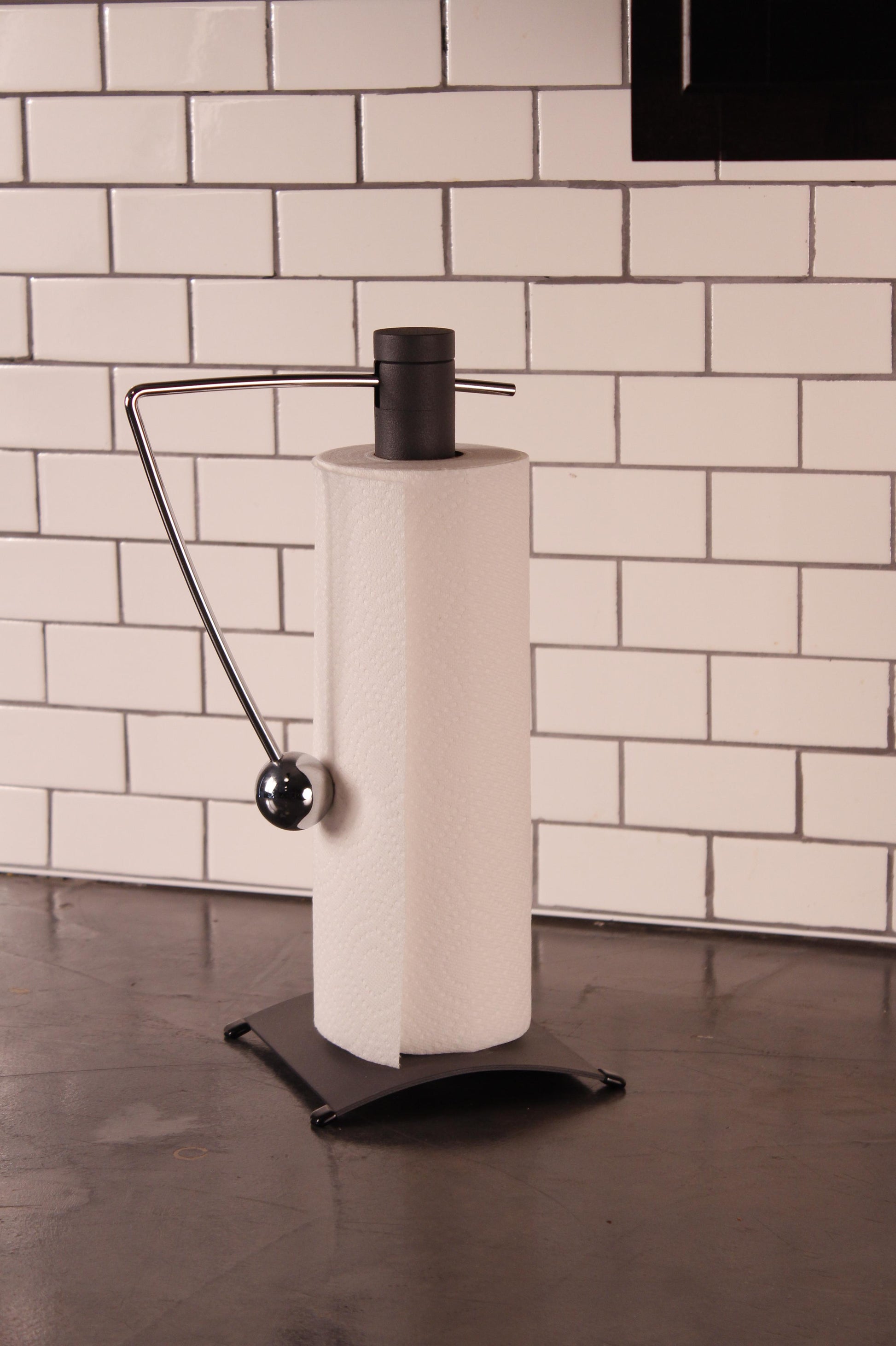  Black Paper Towel Holder, Stainless Steel Paper Towel