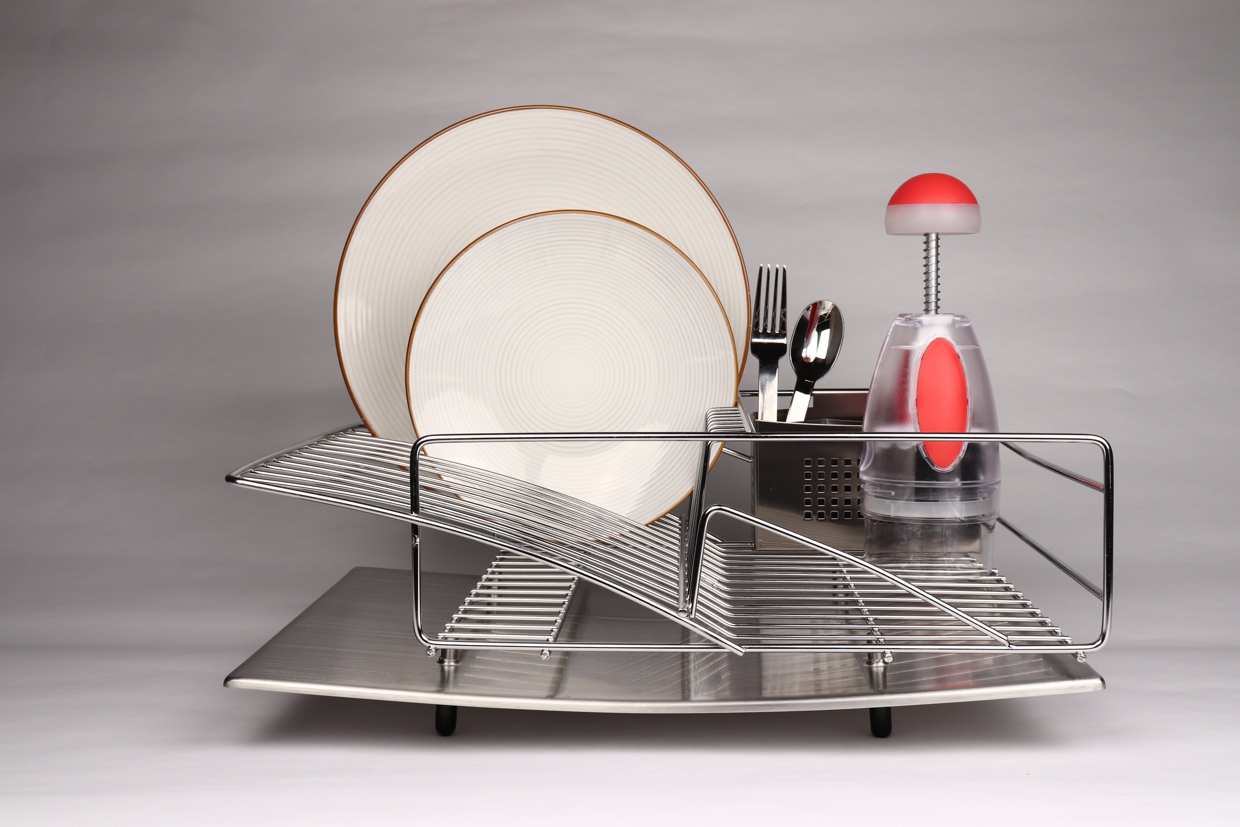 Rohan Dish Drainer | Stainless Steel Sink Dish Drainer | Zojila
