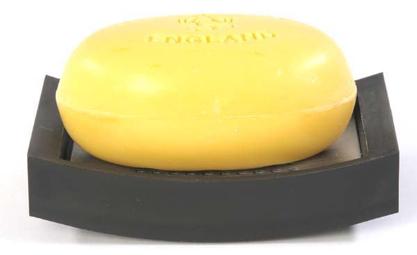 Zojila.com: Sonoma Soap Dish : Stylish Curved Soap, scrubber, soap sponge holder with removable dish, black: Bath & Kitchen